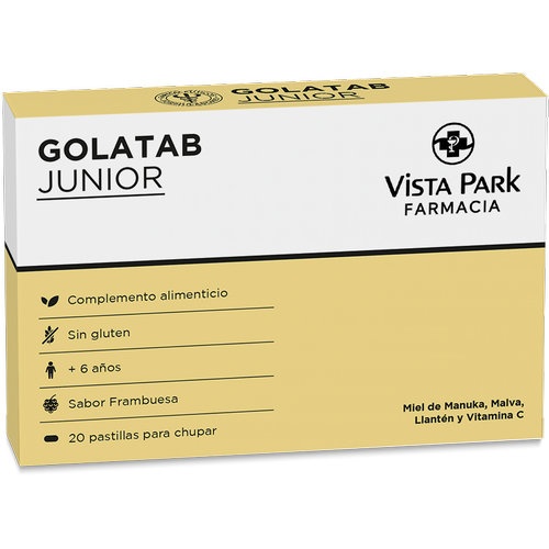 Unifarco golatab junior 20 pastillas frambuesa