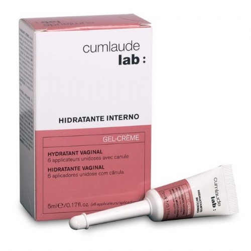 Cumlaude lab: hidratante interno  6 unidades 6 ml