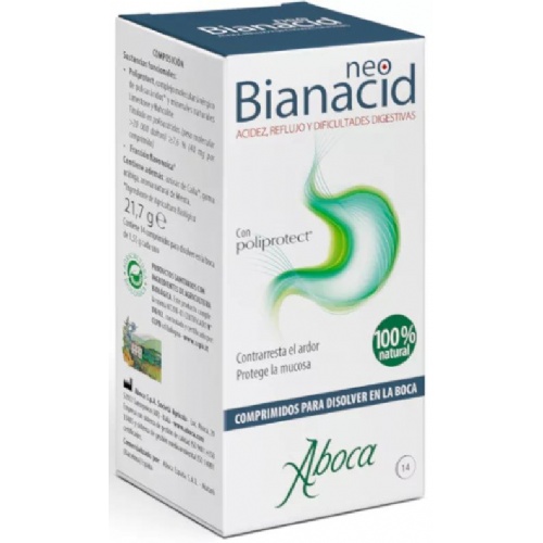 Neobianacid acidez y reflujo  14 comprimidos masticables