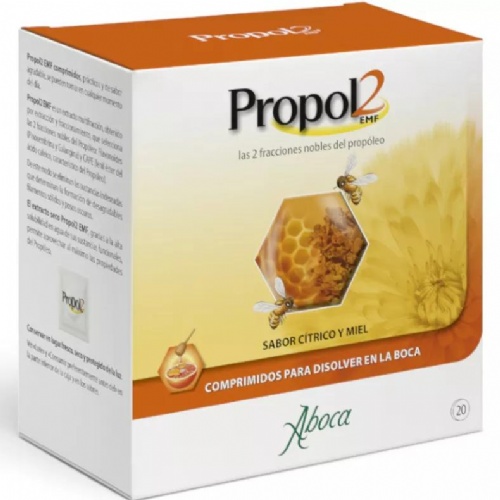 Propol 2 emf  20 comprimidos bucodispersables sabor citrico y miel