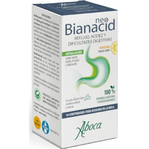 Neobianacid  14 comprimidos sabor limon