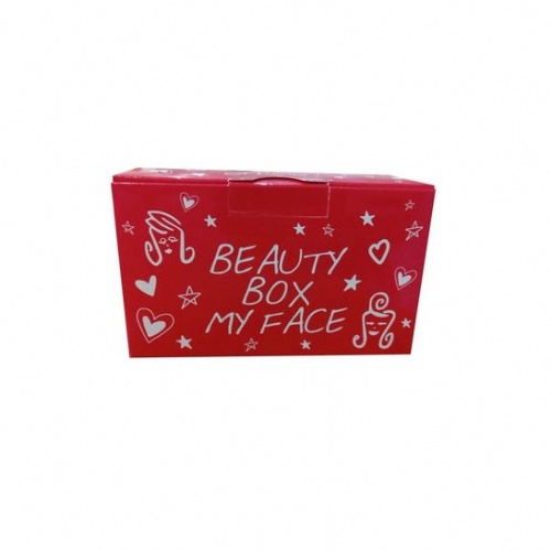 Low up beauty box my face rojo