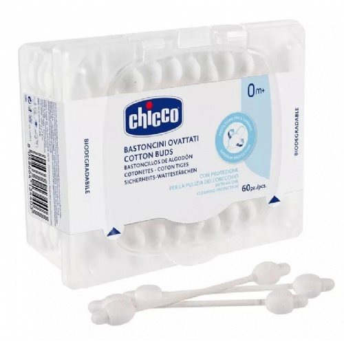 Bastoncillos oidos chicco seguridad 64 unidades - chicco seguridad