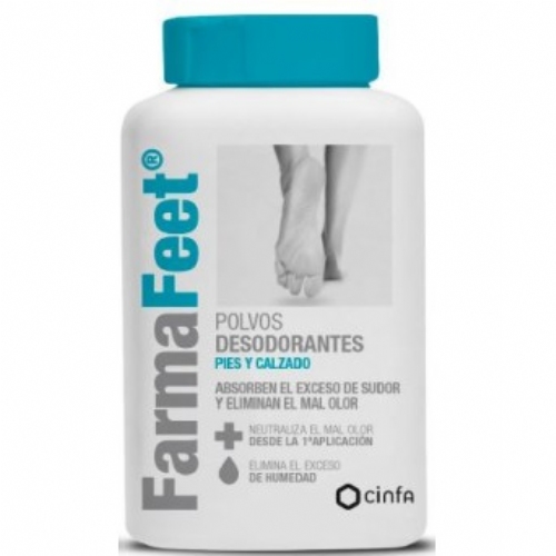 Farmafeet polvos desodorantes pies  1 envase 75 g
