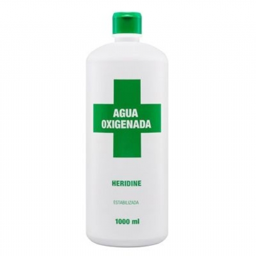 Agua oxigenada heridine 1 frasco 1000 ml - heridine