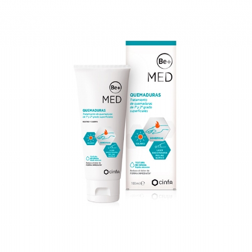 Be+ med quemaduras  1 tubo 100 ml