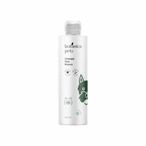 Champu pelo blanco 250 ml botanicapets