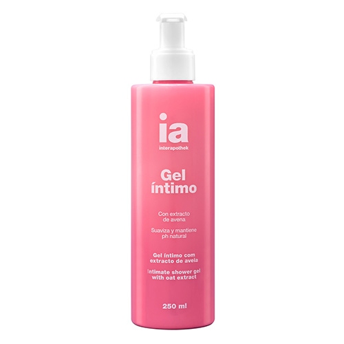 Interapothek gel intimo con exto de avena  1 envase 250 ml