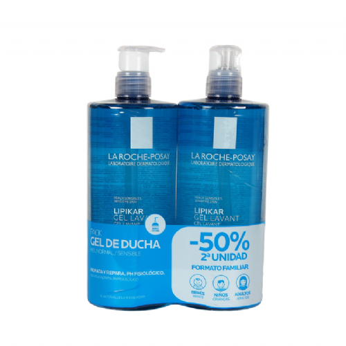 Lipikar duplo gel lavant 2x750ml