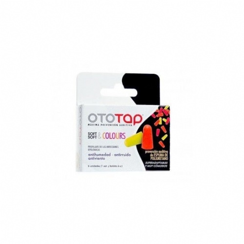 Tapones oidos poliuretano ototap soft & colours pu 6 unidades - ototap soft & colours pu