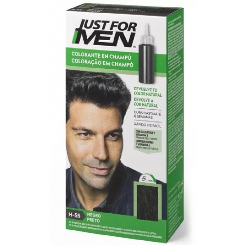 Just for men colorante en gel  1 envase 66 ml tono negro