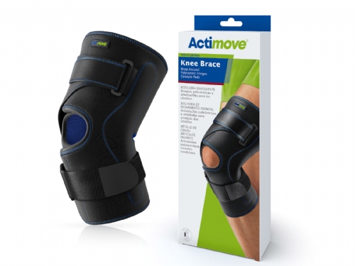Rodillera actimove sport edition envolvente con bisagras sencillas 1 unidad talla m - actimove sport