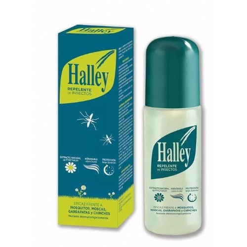 Halley repelente de insectos 1 envase 100 ml - repelente de insectos