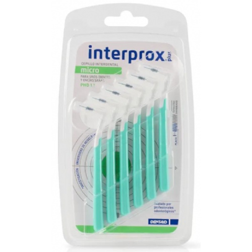Cepillo espacio interproximal interprox plus micro  6 unidades - interprox plus