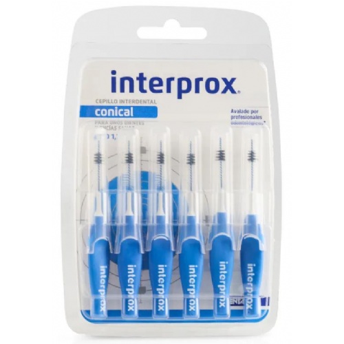 Cepillo interprox 4g conico 6uds