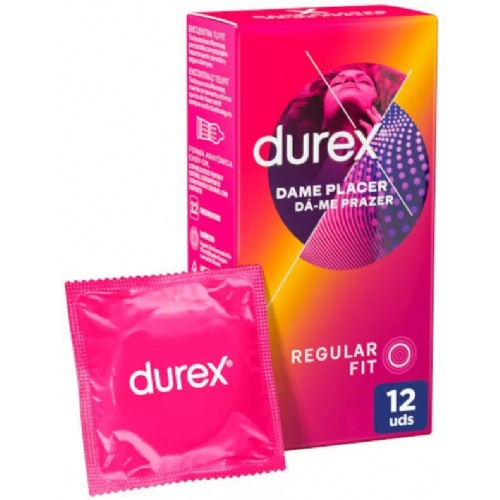 Durex dame placer preservativos 12 unidades - preservativos