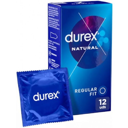 Durex natural plus preservativos 12 unidades - preservativos