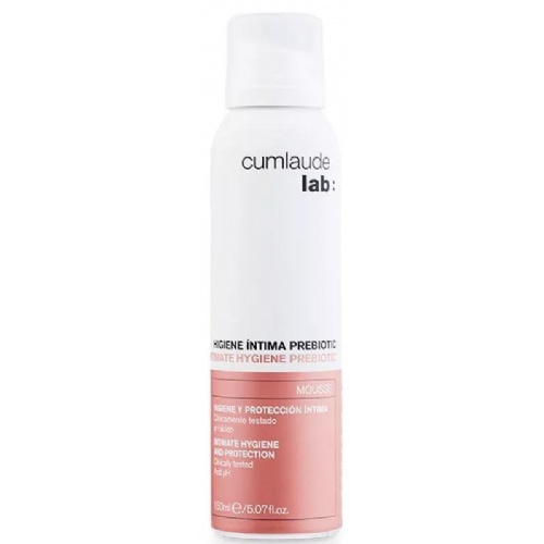 Cumlaude lab: higiene intima prebiotic mousse  1 envase 150 ml