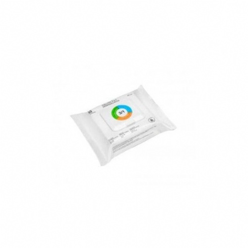 Interapothek toallitas 3 en 1 desmaquilladoras  24 toallitas