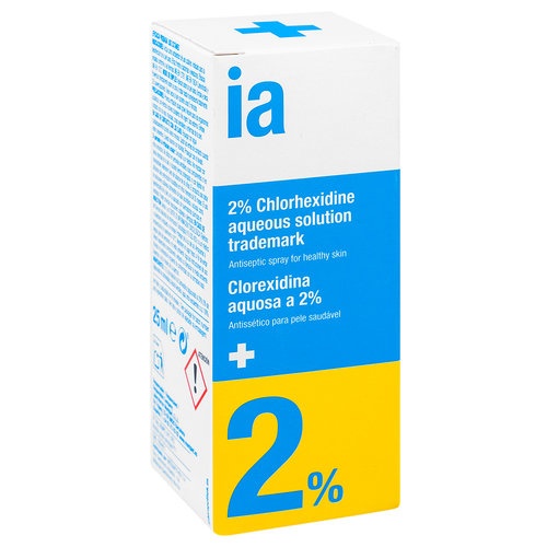 Clorhexidina interapothek 2% 1 frasco 25 ml - interapothek