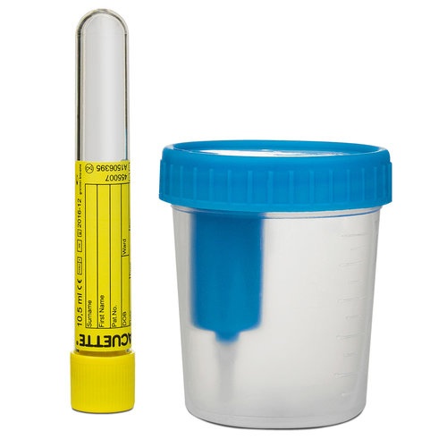 Envase de recogida de orina interapothek 1 envase 120 ml + tubo de vacio