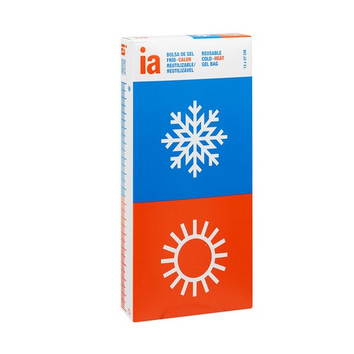 Interapothek bolsa de gel reutilizable frio y calor  13 x 27 cm