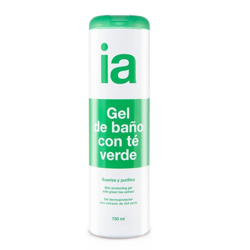 Interapothek gel de baño y ducha te verde  1 envase 750 ml