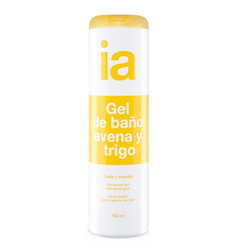 Interapothek gel de baño y ducha avena y germen de trigo  1 envase 750 ml