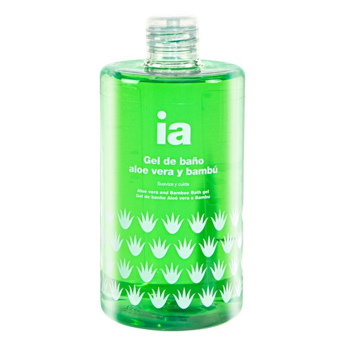 Interapothek gel de baño y ducha aloe vera con bambu  1 envase 750 ml