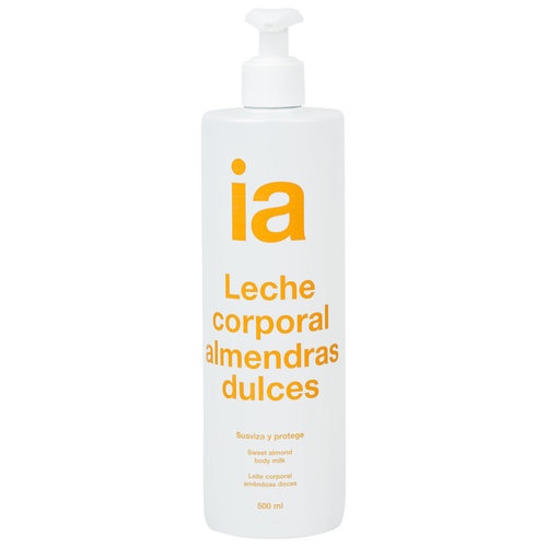 Interapothek leche hidratante corporal con almendras dulces  1 envase 500 ml