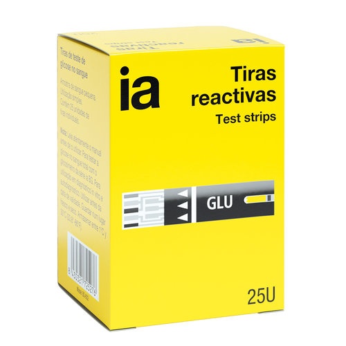 Interapothek tiras reactivas 25 unidades