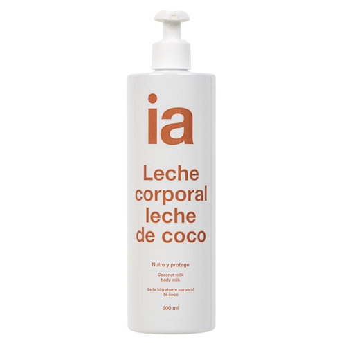 Interapothek leche hidratante corporal con leche de coco  1 envase 500 ml