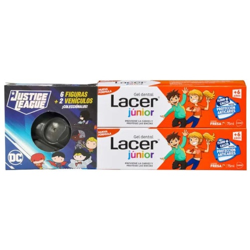 Lacer junior duplo fresa 2x75ml