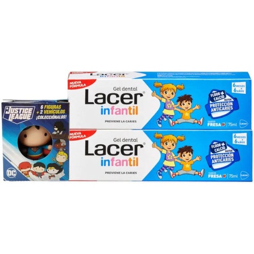 Lacer infantil duplo 2 x 75ml