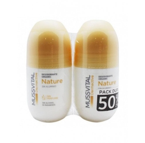 Mussvital pack deo roll-on nature 2x75ml
