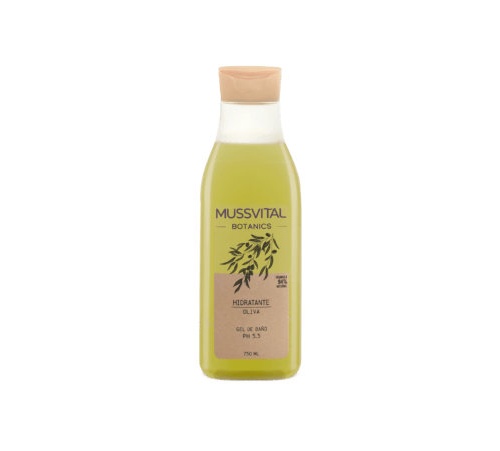 Mussvital essentials botanics gel de baño oliva  1 envase 750 ml