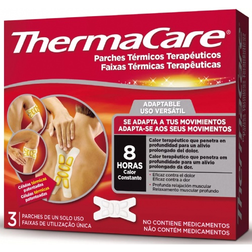 Thermacare parches termicos adaptables  3 parches