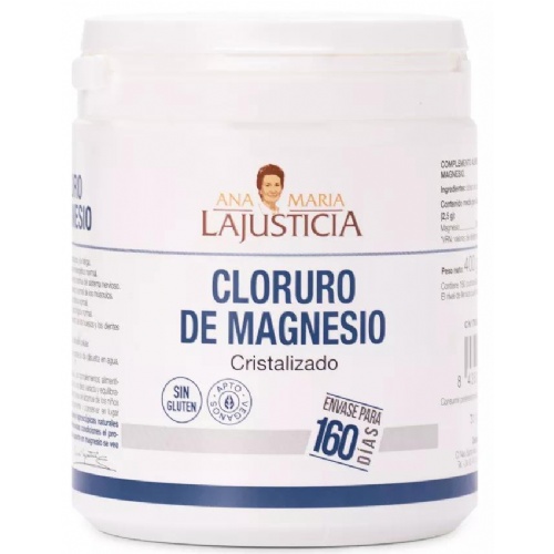Cloruro de magnesio cristalizado ana maria lajusticia 1 envase 400 g - ana maria lajusticia