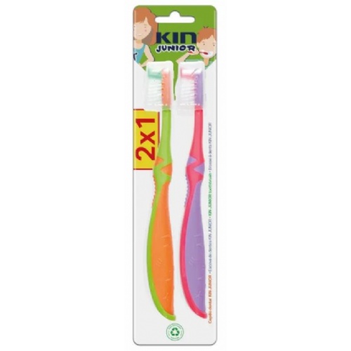 Cepillo dental infantil kin junior 1 unidad - kin junior