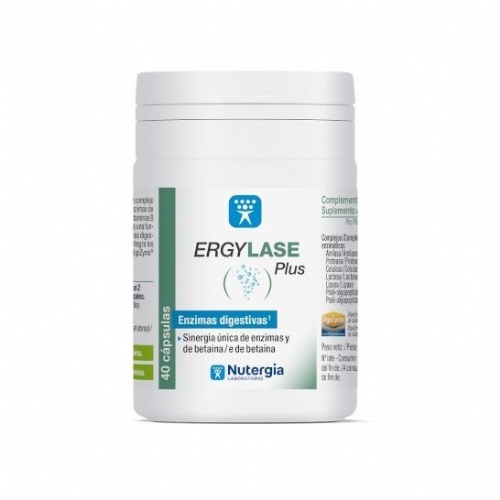 Ergylase plus 40 caps.          nutergia