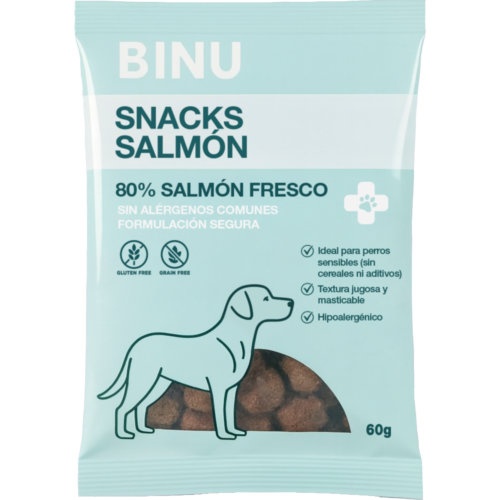 Binu snacks salmon 60g
