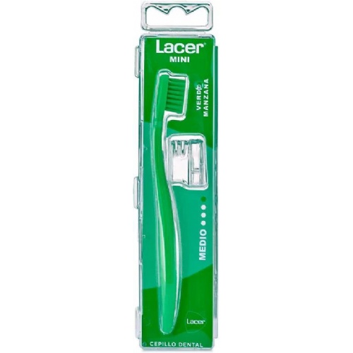Cepillo dental adulto lacer mini 1 unidad medio - lacer mini