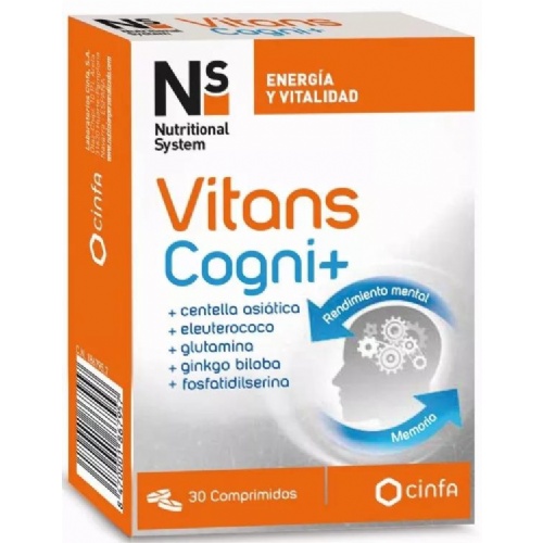 Ns vitans cogni+  30 comprimidos