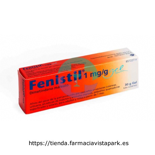 FENISTIL 1 mg/g GEL , 1 tubo de 30 g