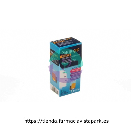 PHARMAGRIP FORTE CONGESTION Y SECRECION NASAL POLVO PARA SUSPENSION ORAL, 10 sobres