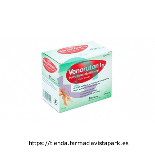 VENORUTON OXERUTINAS 1 G POLVO PARA SOLUCION ORAL, 30 sobres