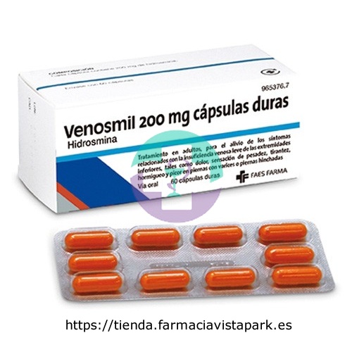 VENOSMIL 200 mg CAPSULAS , 60 cápsulas