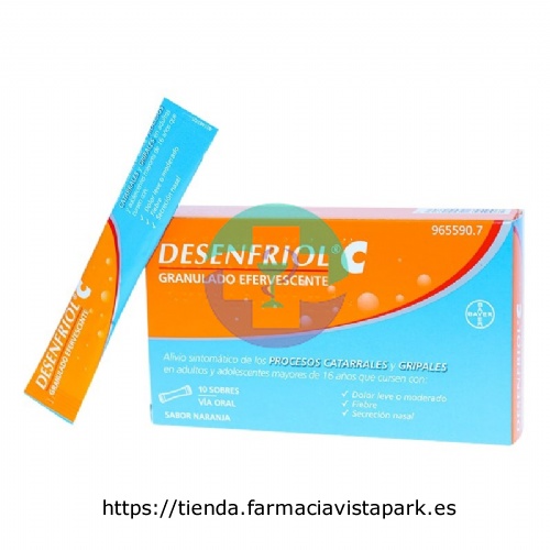DESENFRIOL C GRANULADO EFERVESCENTE , 10 sobres