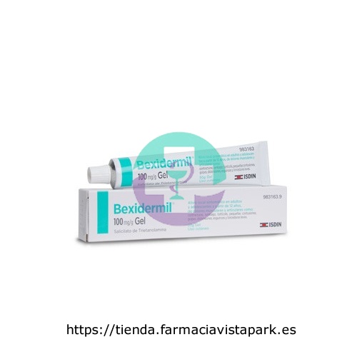 BEXIDERMIL 100 mg/g GEL , 1 tubo de 50 g