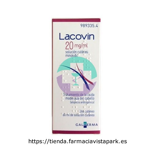 LACOVIN 20 mg/ml SOLUCIÓN CUTÁNEA , 1 frasco de 60 ml